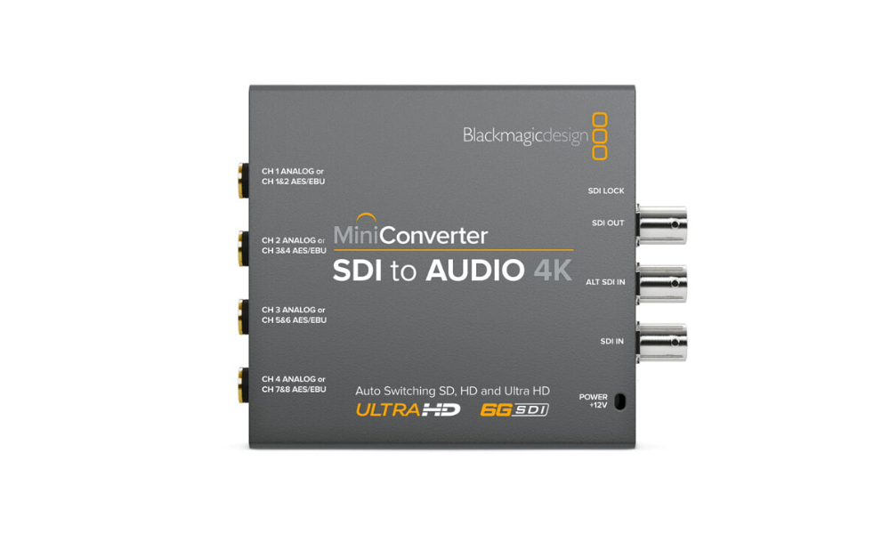 sdi to audio converter